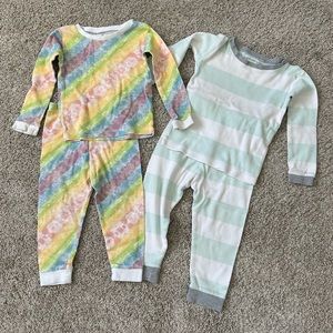Burt’s Bees Bundle, Two Piece Pajamas, Size 24 Months